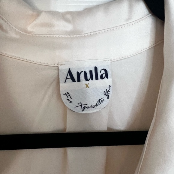 Arula satin button down - Picture 2 of 4